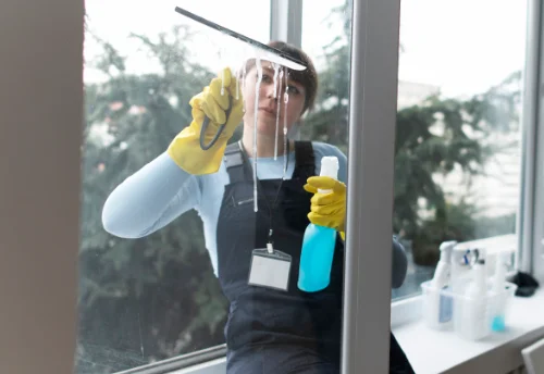 Nettoyage de vitres intérieures et extérieures à Vitré